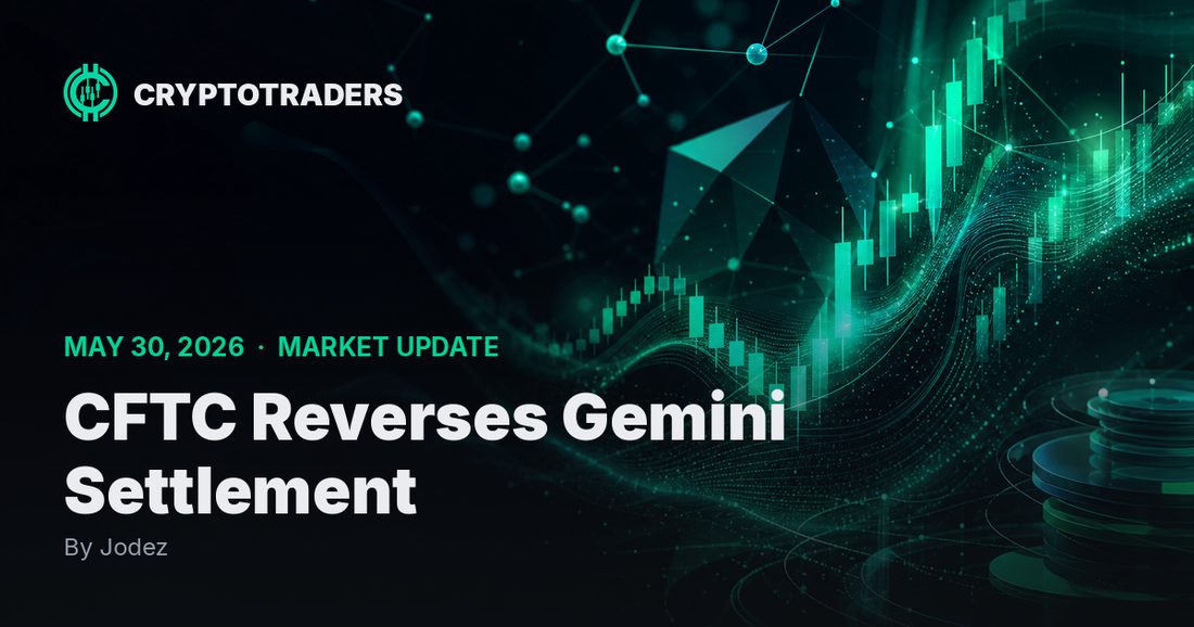 CFTC Reverses Gemini Settlement: Crypto Market Update, 30 May 2026